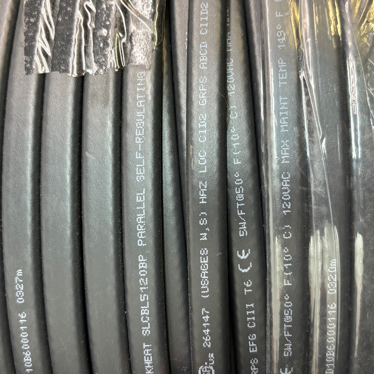 BRISK HEAT SELF REGULATING HEATING CABLE 5W/FT 120V 40A SLCBL5120BP 1000FT