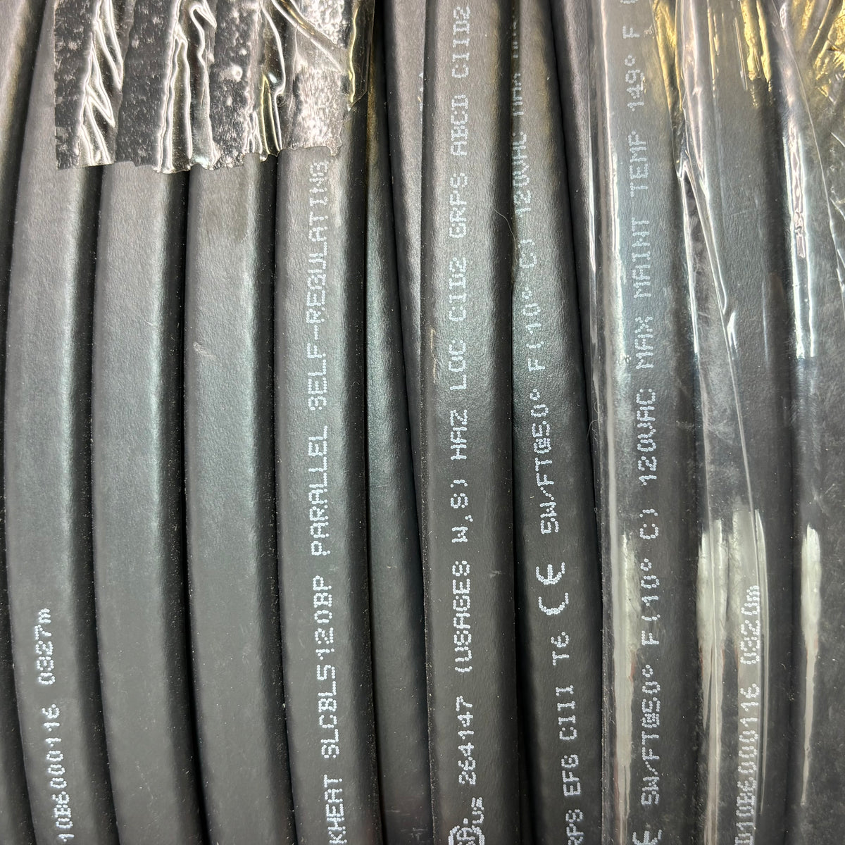 BRISK HEAT SELF REGULATING HEATING CABLE 5W/FT 120V 40A SLCBL5120BP 1000FT