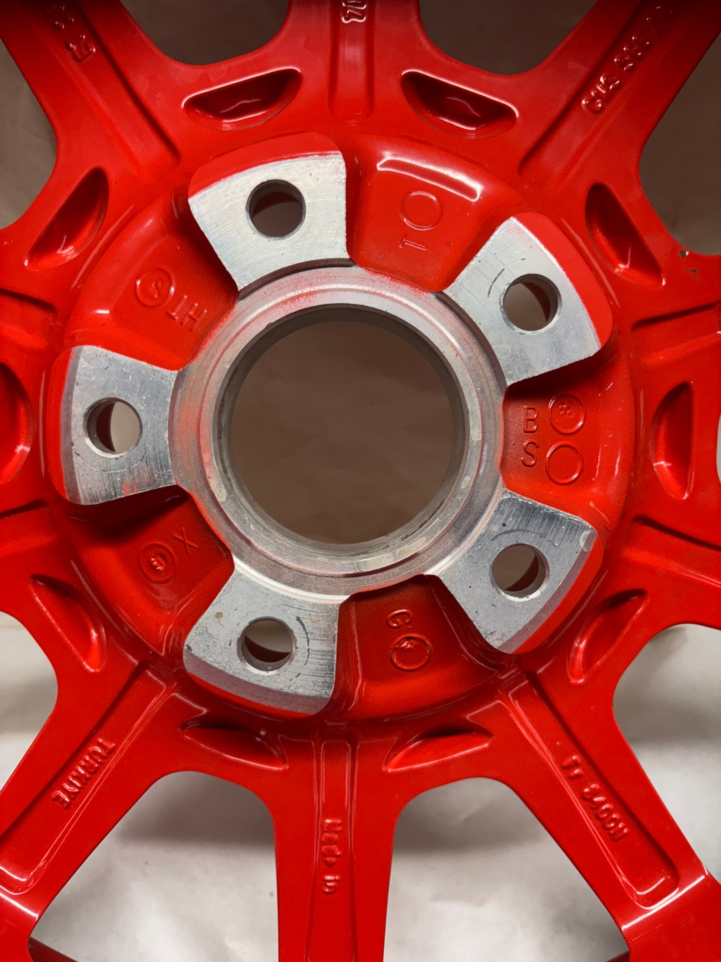 PORSCHE CAYENNE 11-18 SPARE WHEEL 18X6.5 ET28 5X130 TIRE 195/75R18 106P RED 7P0 601 027 A