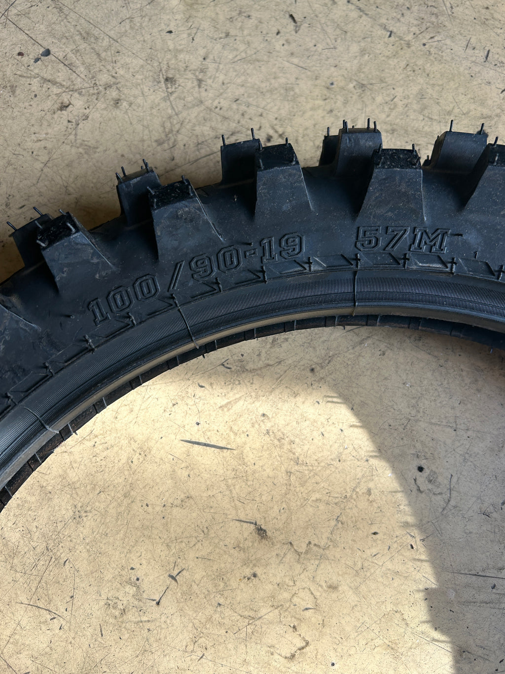 IRC M5B EVO SOFT TERRAIN BSW 100 90 19 57M REAR DIRT BIKE TIRE T10336
