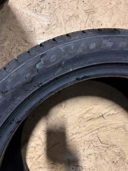 TOYO PROXES SPORT A/S BSW P 255 40 17 98W XL UHP TIRE 223490