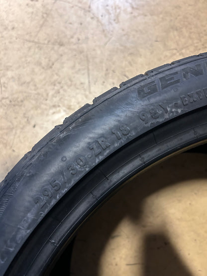 GENERAL G-MAX RS BSW P 295 30 18 98Y XL UHP TIRE 15492930000