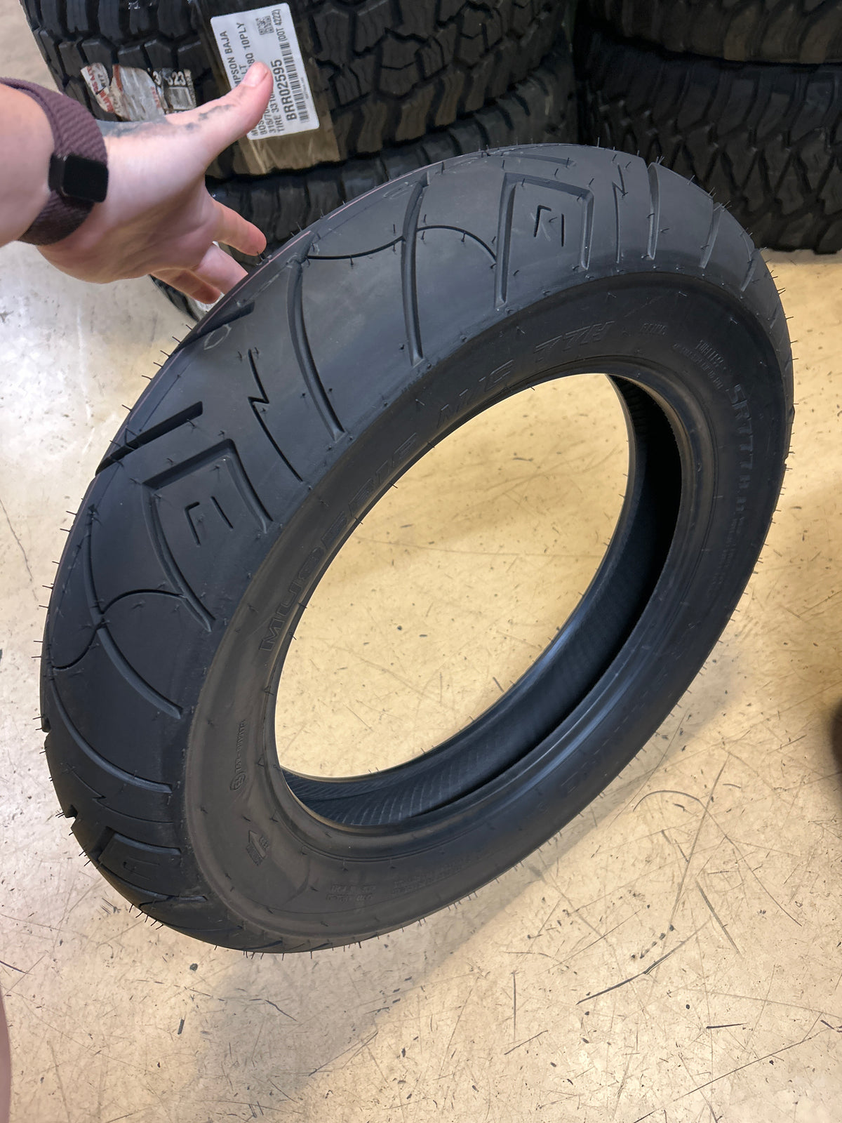 SHINKO SR777 HD BSW MU 85 16 77H REAR MOTORCYCLE TIRE 874568