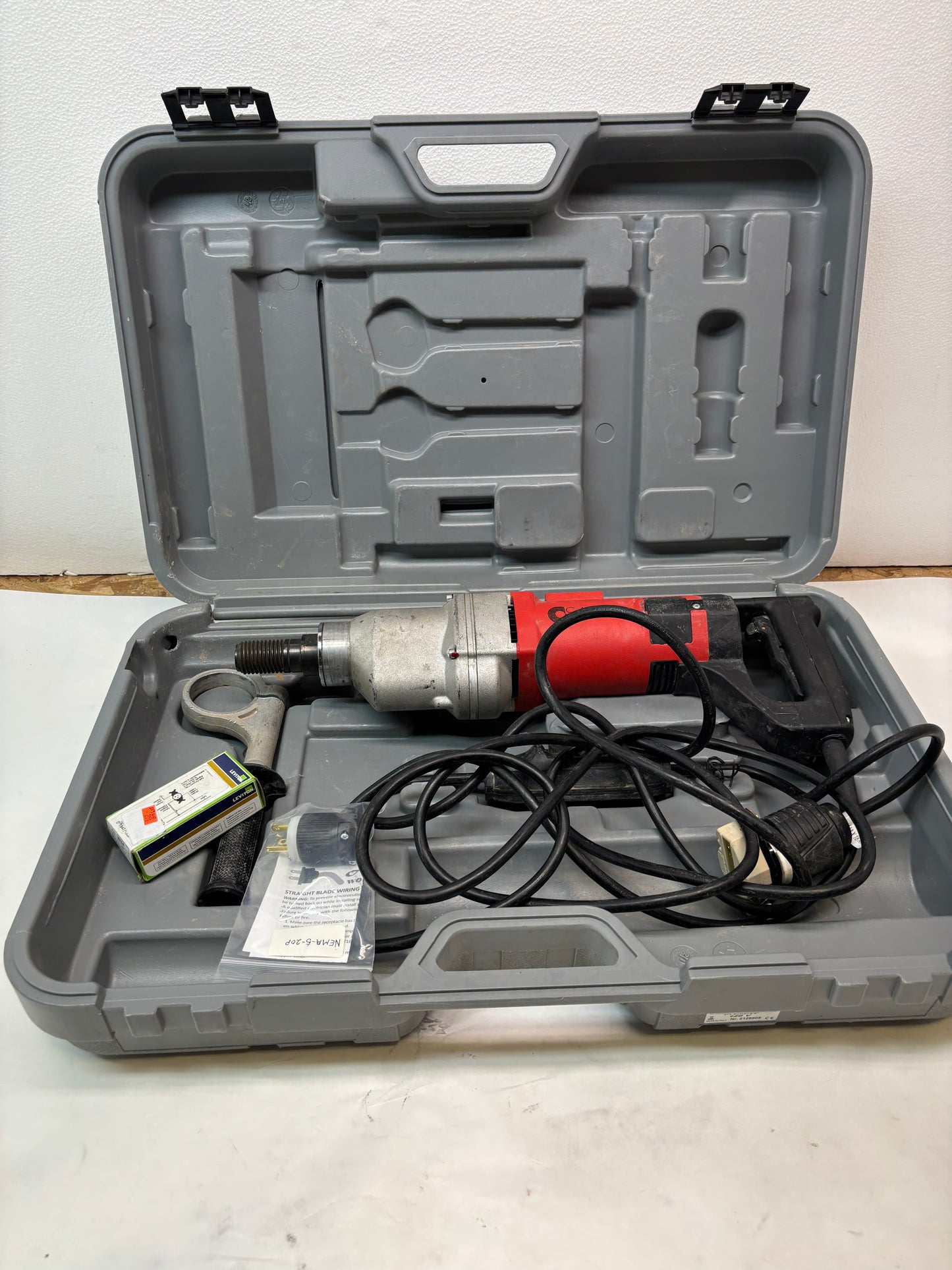 CARDI HAND-HELD CORE DRILL WET 3 GEARS 1P 115-120V 50-60V T1 MU-EL