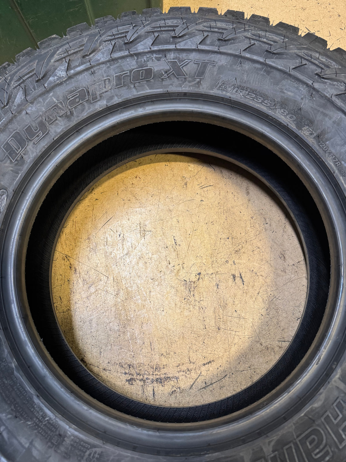 NOS HANKOOK DYNAPRO XT RC10 LT 235 80 17 120/117R 10PLY ALL TERRIAN TIRE 2021367