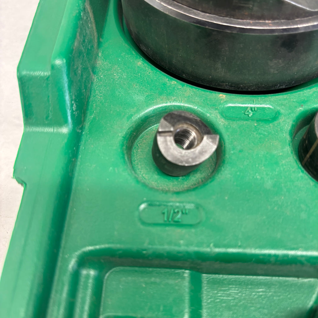 USED GREENLEE LS100X INTELLI-PUNCH 11-TON BATTERY-HYDRAULIC KNOCKOUT PUNCH KIT WITH SLUG-BUSTER