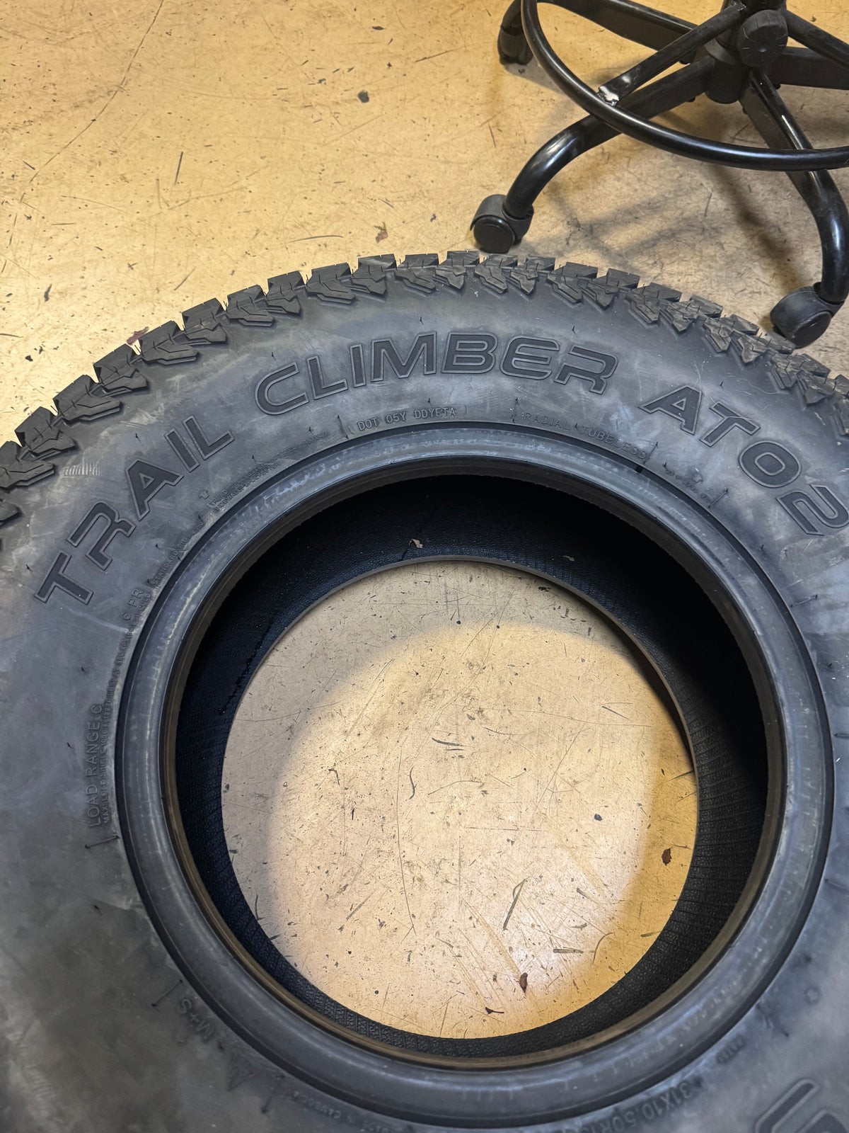 SUMMIT TRAIL CLIMBER AT02 BSW LT 31 10.5 15 109S ALL TERRAIN TIRE 20915