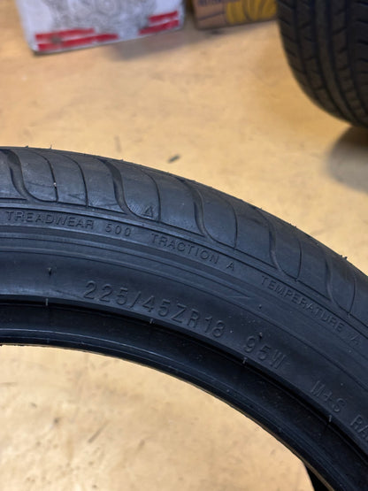 KUMHO ECSTA LX PLATINUM P 225 45 18 95W XL ALL SEASON TIRE 2104543