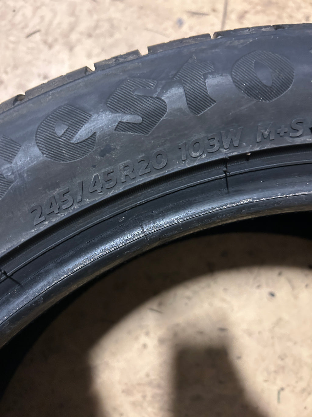 FIRESTONE FIREHAWK AS V2 BSW P 245 45 20 103W XL UHP TIRE 008256