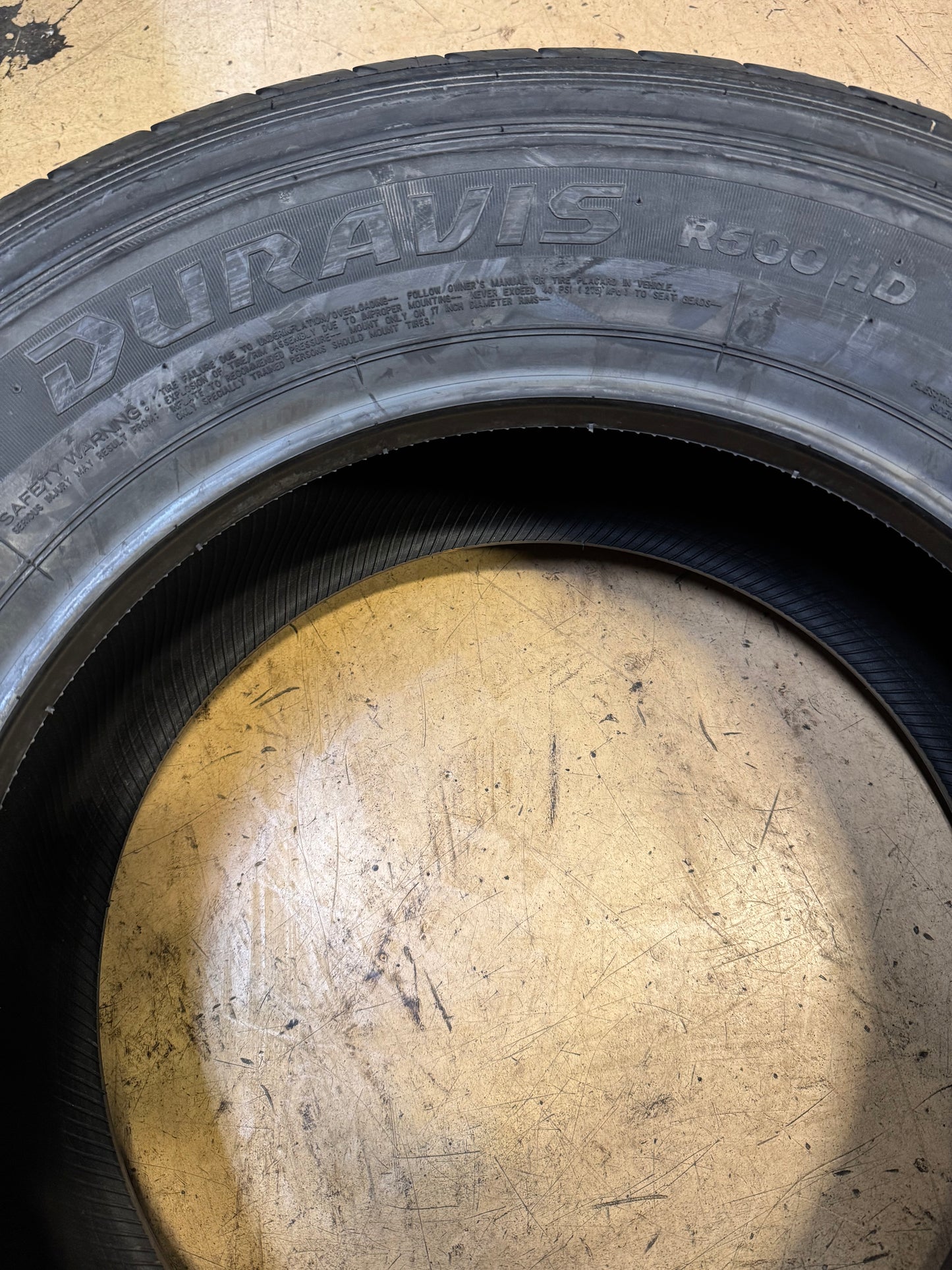 2 BRIDGESTONE DURAVIS R500 HD BSW LT 245 70 17 119/116R 10PLY ALL SEASON TIRE 191894