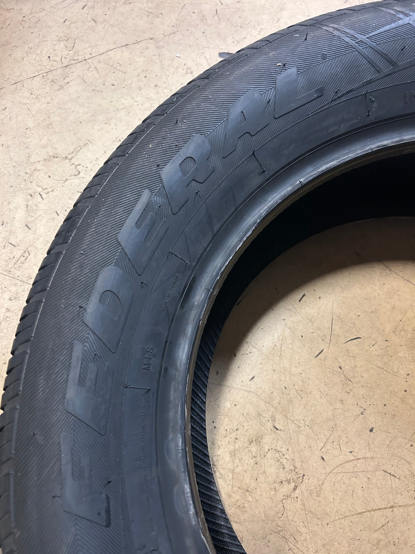 2 NOS FEDERAL COURAGIA F/X BSW P 275 55 19 111V HIGHWAY TIRE 40GI9A