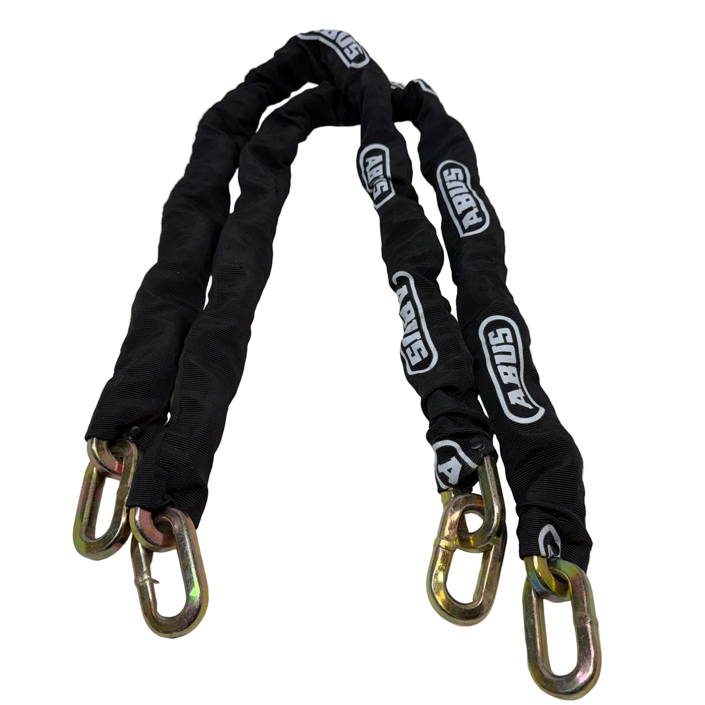 ABUS 6 FT HIGH SECURITY CHAIN AND SLEEVE 1/4'' 4 TON 2 PACK ABU-00712