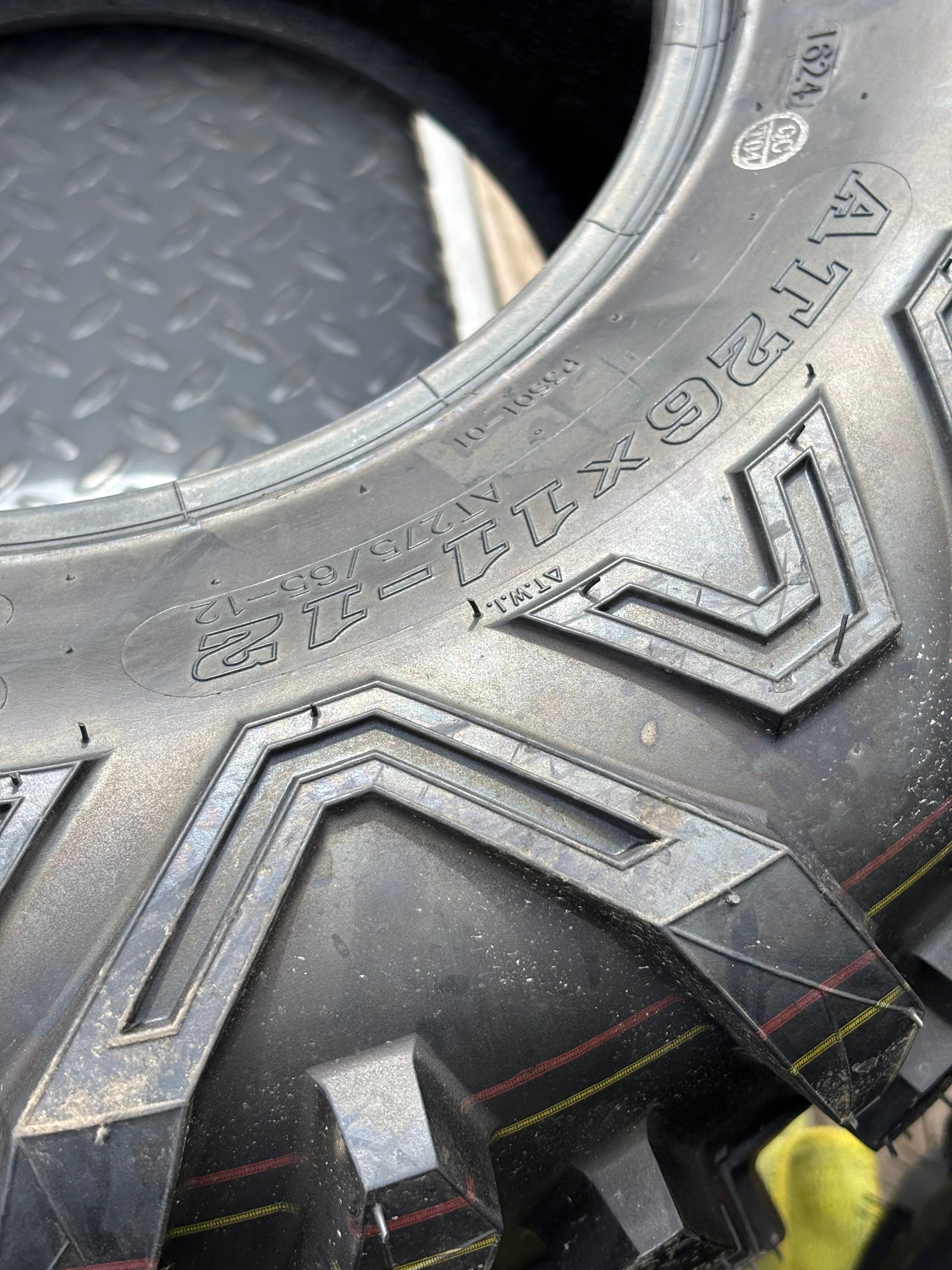 WANDA P3501 BSW LT 26 11 12 55J 6PLY ATV/UTV TIRE 10404