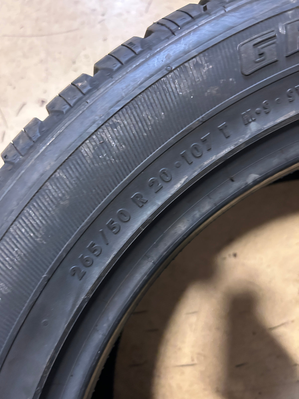 GENERAL GRABBER HTS60 BSW P 265 50 20 107T ALL SEASON TIRE 04505050000