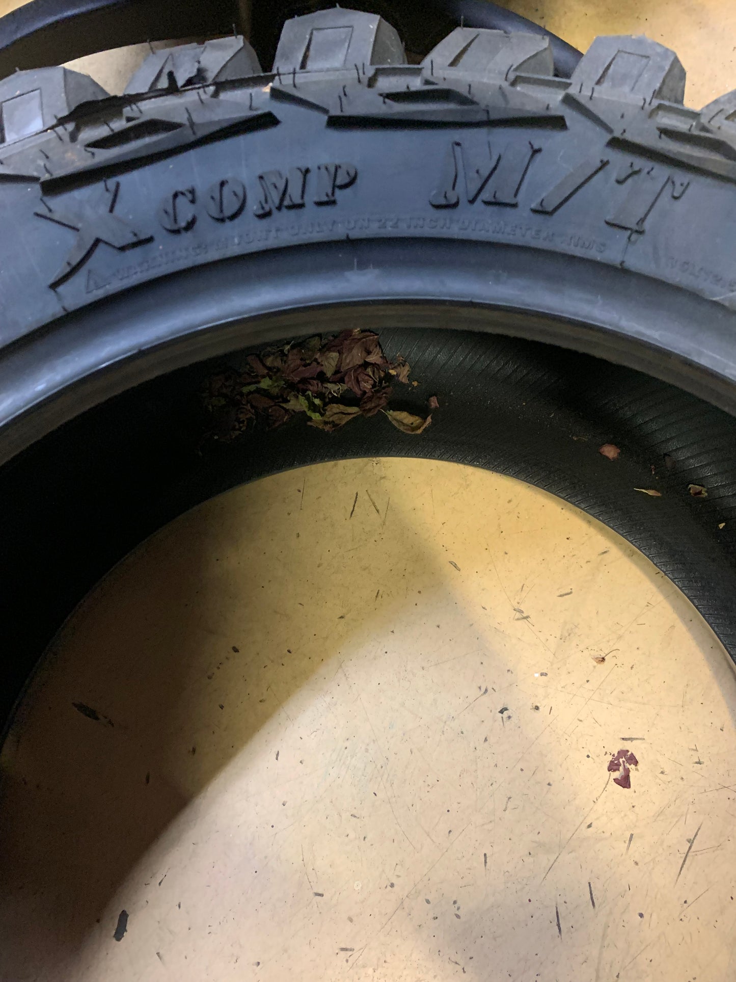 GLADIATOR XCOMP M/T BSW LT 35 12.5 22 121Q 12 PLY MUD TIRE 1932262354