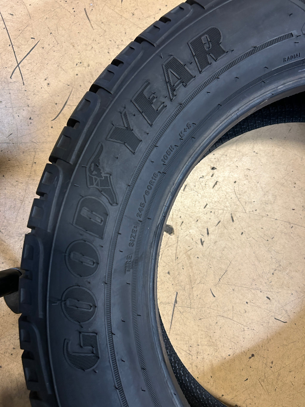 2 GOODYEAR WRANGLER STEADFAST HT P 245 60 18 105H ALL SEASON TIRE 269023969