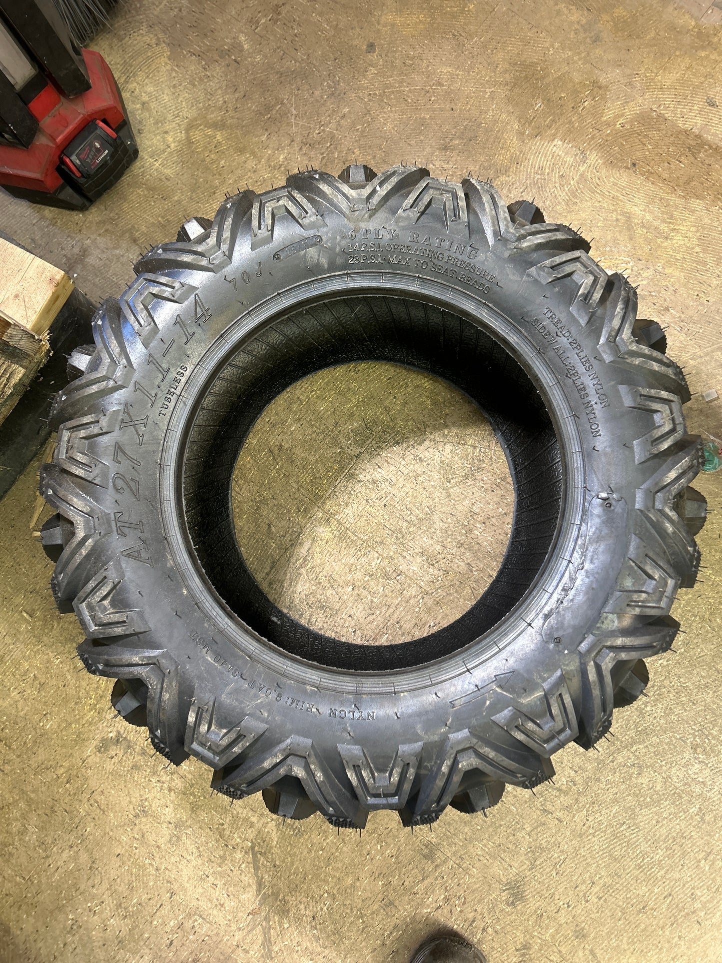 AT 27 11 14 70J 6PLY ATV/UTV TIRE 271114706
