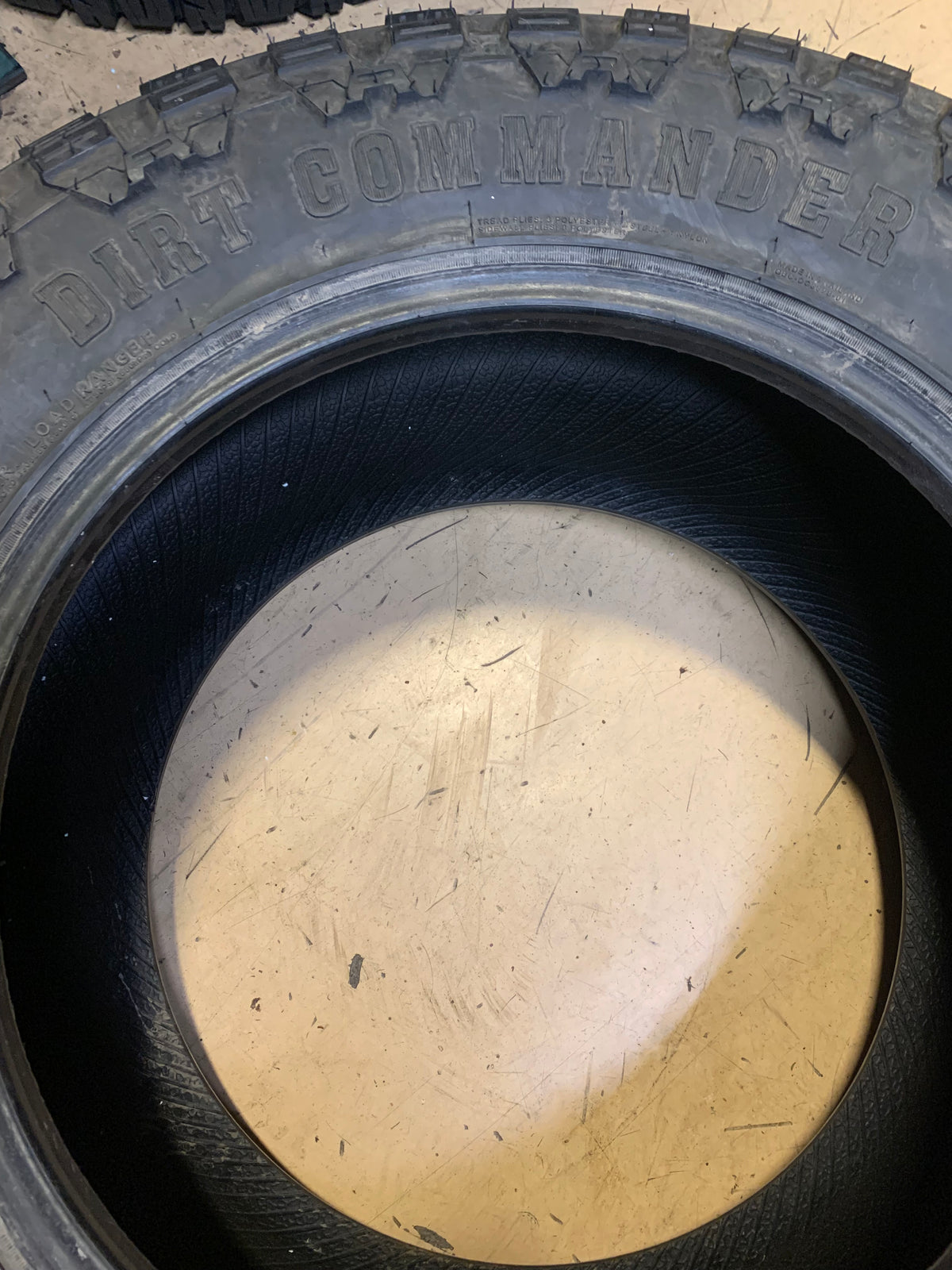 CENTENNIAL DIRT COMMANDER M/T BSW 33 12.50 18 122Q 12PLY A/S ‎TCD1833125F