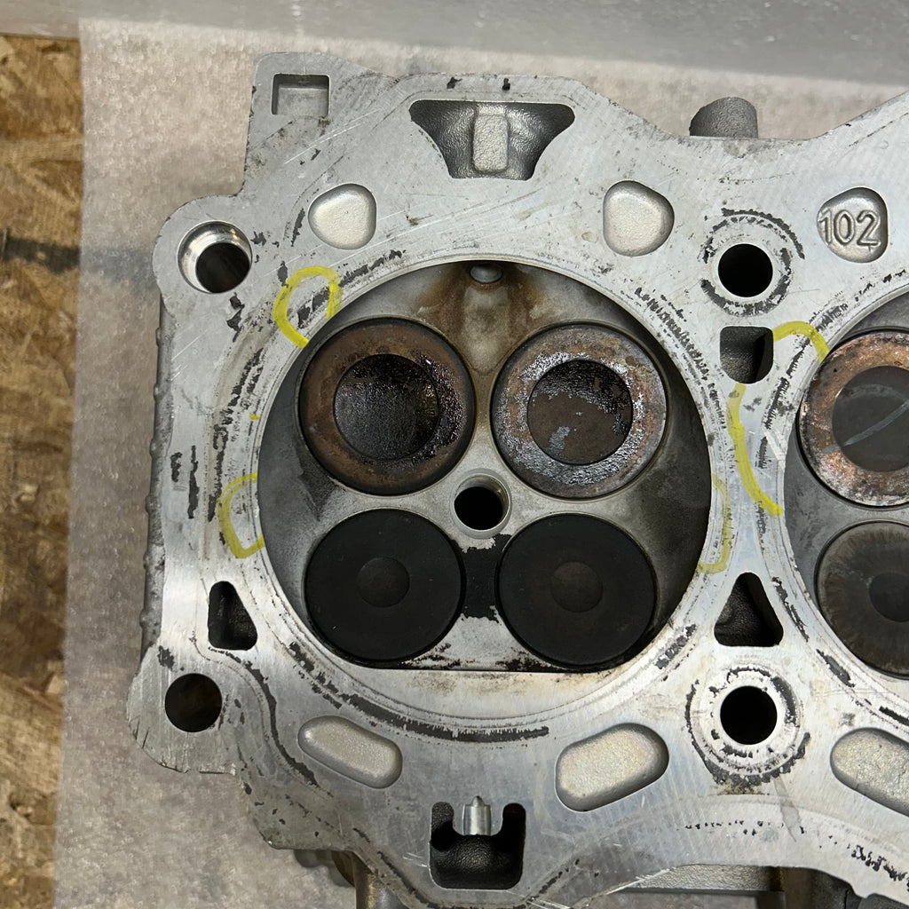 PORSCHE 911 11-16 CARRERA S 4S GTS RIGHT CYLINDER HEAD 9A1 104 112 8R