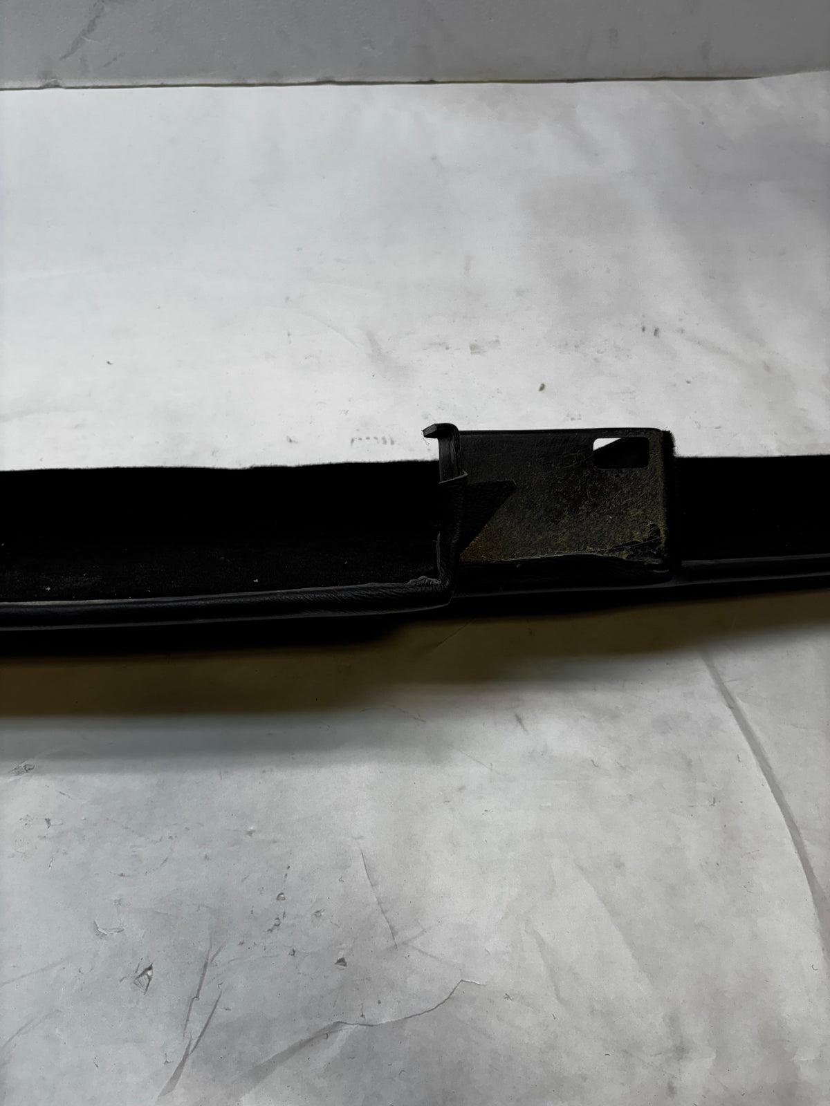 USED GENUINE PORSCHE 911 930 DRIVER DOOR POCKET LEATHER