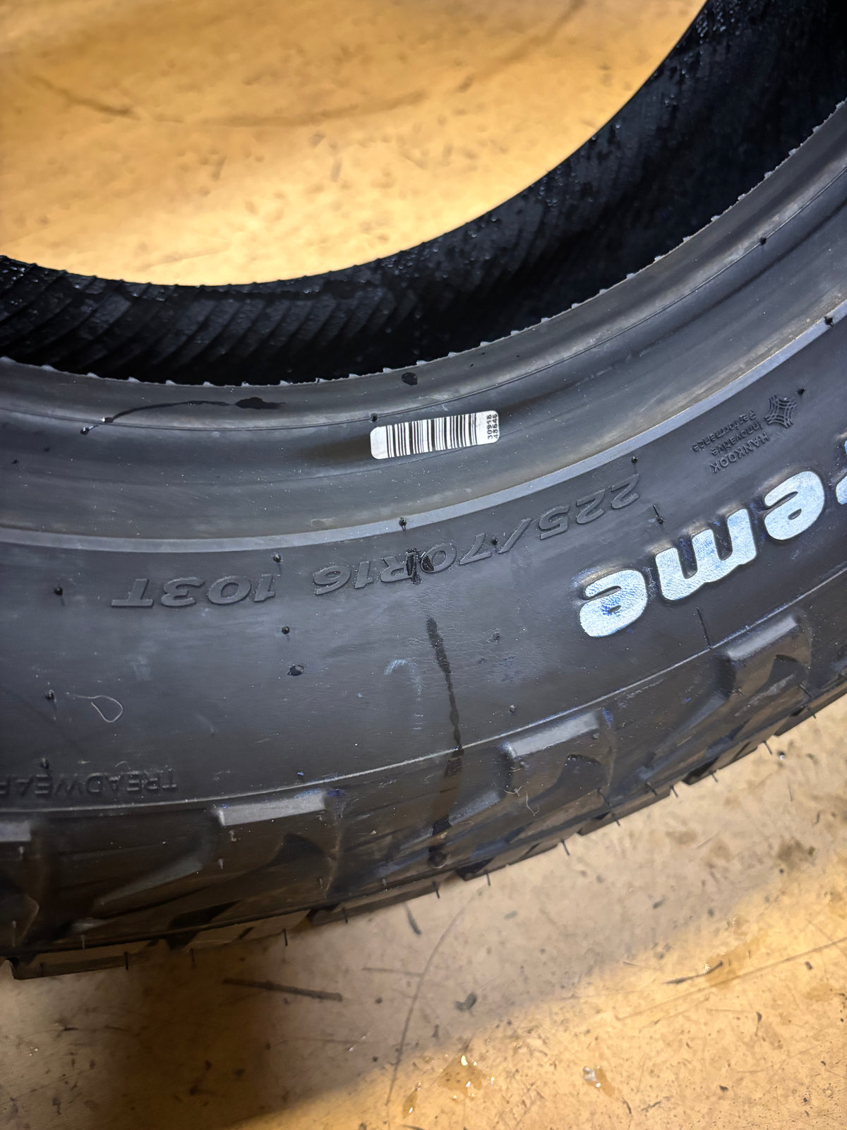 HANKOOK DYNAPRO AT2 XTREME RF12 RWL P 225 70 16 103T SL ALL TERRAIN TIRE 1029806