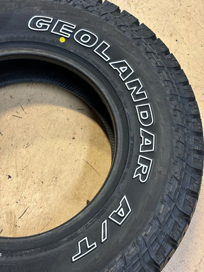 YOKOHAMA GEOLANDAR A/T G015 RWL LT 235 75 15 104/101S LRC 6PLY ALL TERRAIN TIRE 110101510