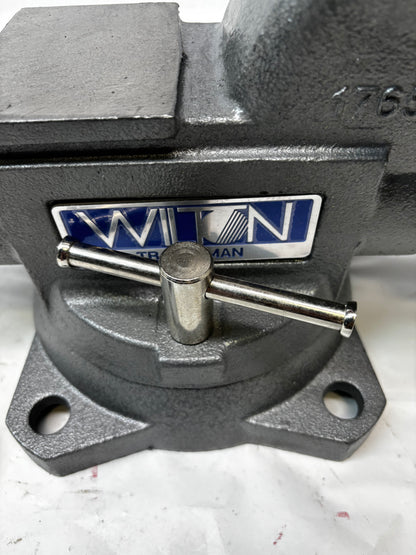WILTON TRADESMAN VISE 6-1/2"JAW WIDTH 6" JAW OPENING 4" THROAT DEPTH 1765