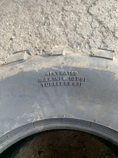 CARLSTAR AT489 BSW  25 10 12 63F 4PLY ATV/UTV TIRE 589335