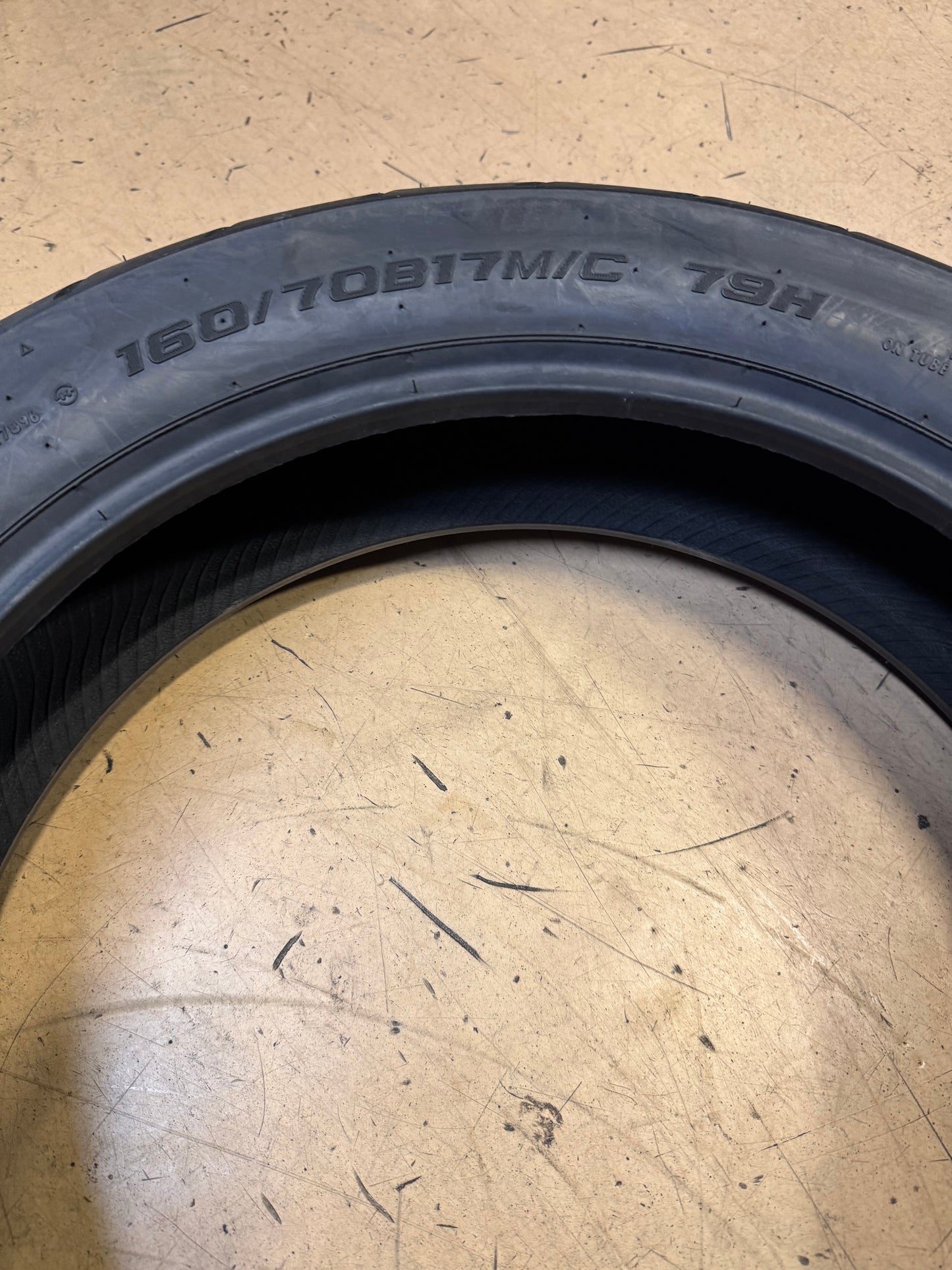 SHINKO SR999 HD LONG HAUL BSW 160 70 17 79H REAR MOTORCYCLE TIRE 874908