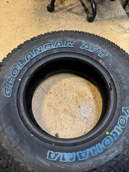YOKOHAMA GEOLANDAR A/T GO15 OWL P 245 75 16 109T ALL TERRAIN TIRE 110101515