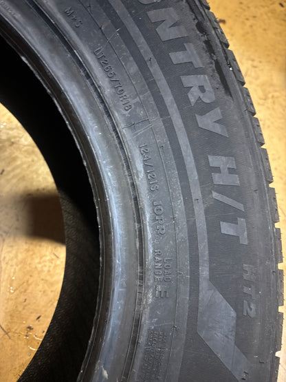 PRINX HI COUNTRY H/T HT2 BSW LT 265 70 18 124/121S LRE 10 PLY HIGHWAY TERRAIN TIRE 9265250304