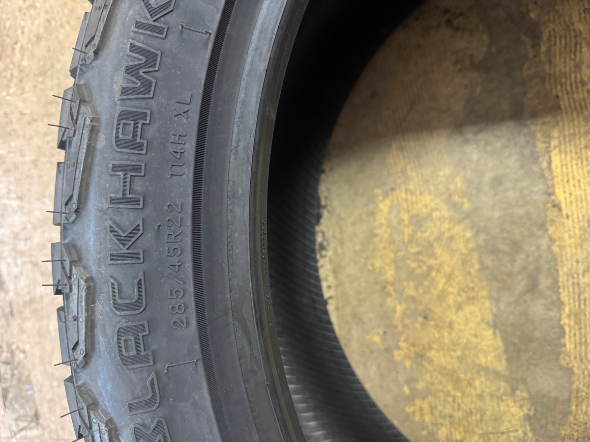 BLACKHAWK RIDGECRAWLER A/T BSW P 285 45 22 114H XL ALL TERRAIN TIRE 4120890K