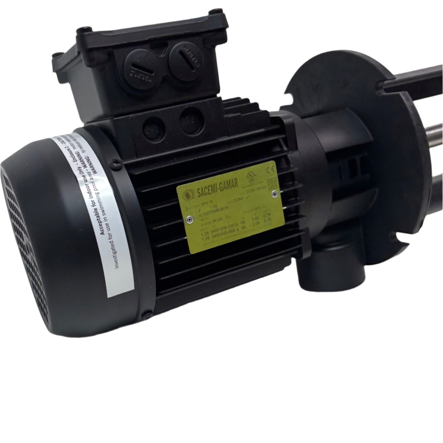 SACEMI GAMAR SPV 75 1.25 KW 60 HZ YU71SVBLB270 IP55