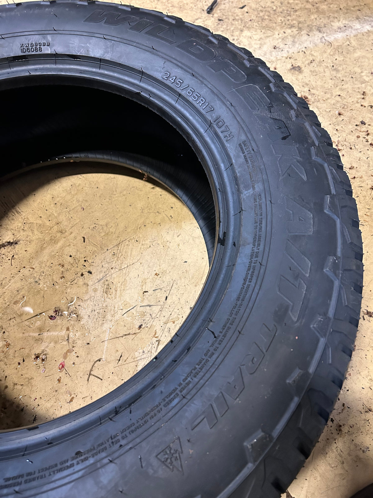 FALKEN WILDPEAK A/T TRAIL BSW P 245 65 17 107H ALL TERRAIN TIRE 28711768