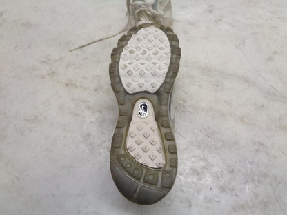 1 PAIR NEW WOMEN'S NIKE AIRMAX+ WHITE SNEAKERS SIZE 9 487679 100 SR