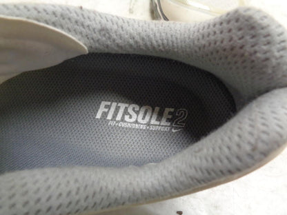 1 PAIR NEW WOMEN'S NIKE AIRMAX+ WHITE SNEAKERS SIZE 9 487679 100 SR