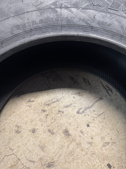 MAXTREK SU-800 BSW LT 35 12.5 20 121S 10PLY ALL TERRAIN TIRE MH6525U