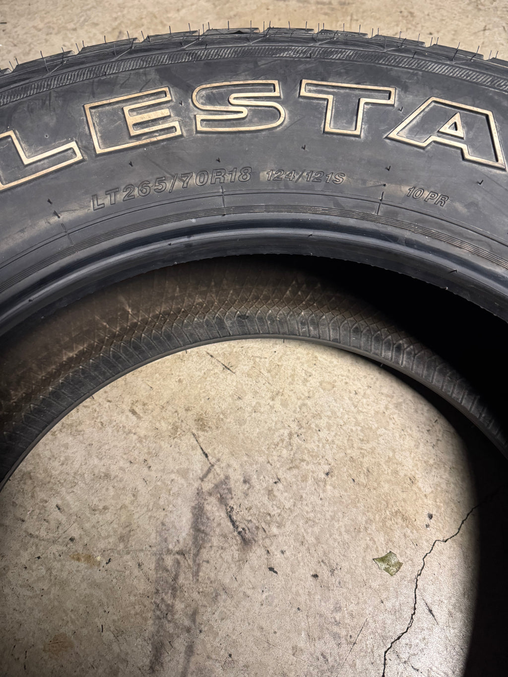 NOS MILESTAR GRANTLAND OWL LT 265 70 18 124/121S 10PLY ALL SEASON TIRE 22815001