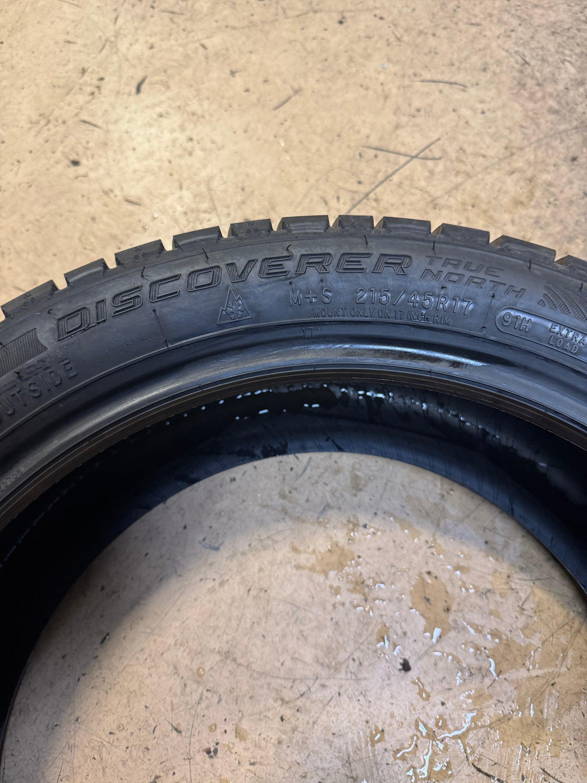 COOPER DISCOVERER TRUE NORTH BSW P  215 45 17 91H XL WINTER TIRE 166180004