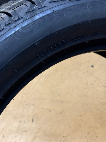 UNIROYAL TIGER PAW TOURING A/S DT BSW P 245 50 18 100V SL ALL SEASON TIRE 06983