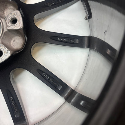 GENUINE PORSCHE 991 II C4 4S 4 S STAGGERED SET OF WHEELS R: 20X11 ET56 F: 20X8.5 ET49