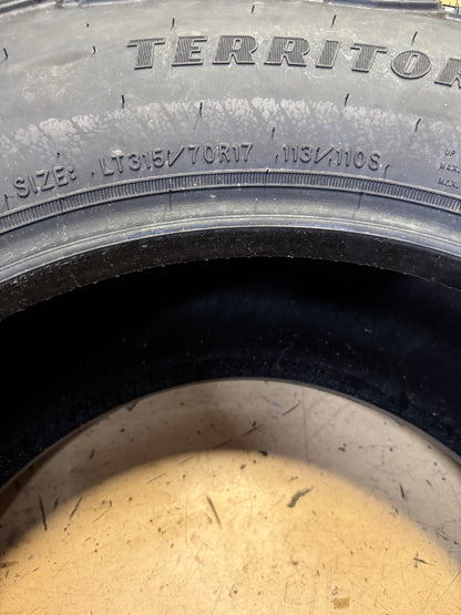 GOODYEAR WRANGLER TERRITORY MT BSW LT 315 70 17 113/110S 6PLY TIRE 796270833