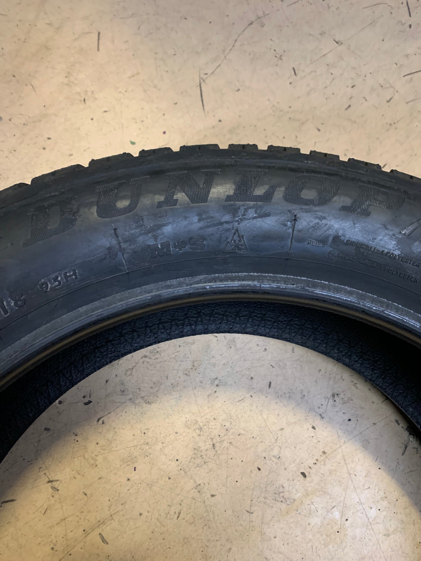 DUNLOP SP WINTER SPORT 4D ROF (MO) BSW P 215 55 18 95H WINTER TIRE 265029141