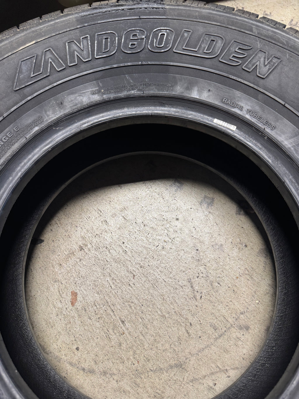 NOS LANDGOLDEN LGT67 H/T BSW LT 265 75 16 123/120Q 10PLY HIGHWAY TERRAIN TIRE LT1626575LG1