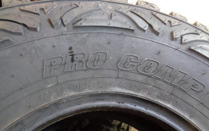 (KSL ONLY ) 4 PRO COMP XTREME MT2 BSW LT 37 12.5 17 124Q LRD 8PLY MUD TERRAIN TIRE 771237