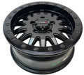 SYSTEM 3 BEADLOCK BLACK/GUNMETAL GREY WHEEL 15X6.5 ET+38 5X115 TD040B