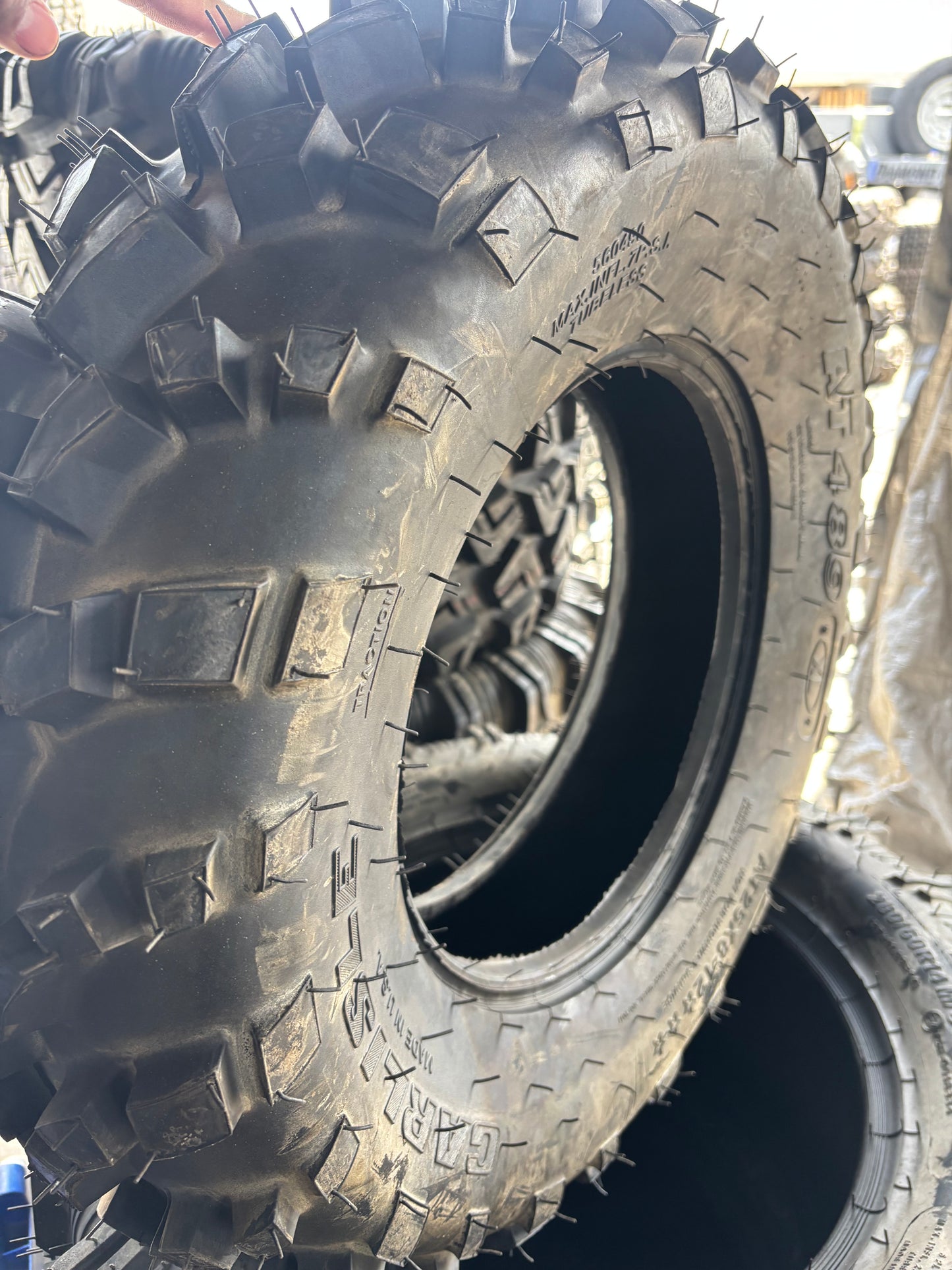 CARLISLE AT489 XL BSW AT 25 8 12 ATV/UTV TIRE 560490