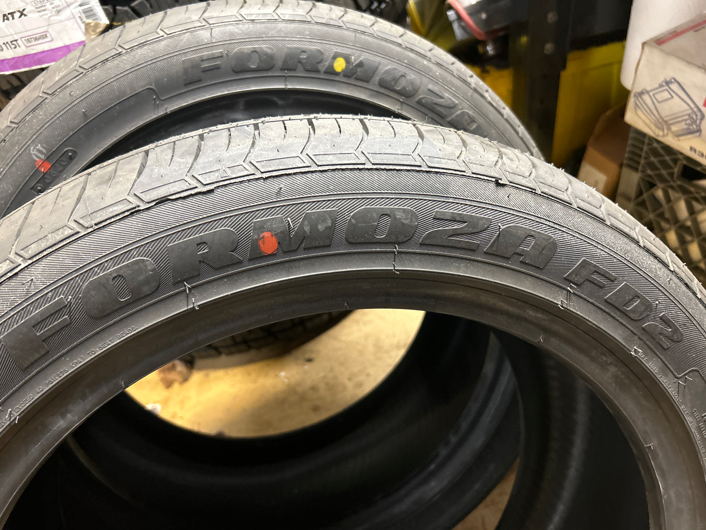 NOS 2 FEDERAL FORMOZA FD2 BSW P 245 45 18 96W ALL SEASON TIRE 29DK8A