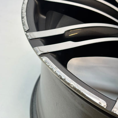 GENUINE PORSCHE MACAN 21 INCH STAGGERED SET F:21X9 ET26 R:21X10 ET26 WHEELS