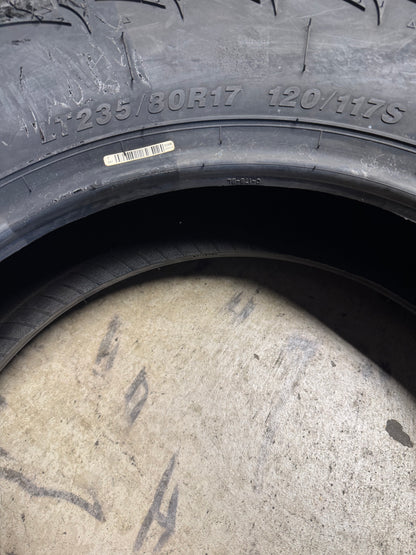 NOS CORSA HIGHWAY TERRAIN PLUS BSW LT 235 80 17 120/117S 10PLY  TIRE COMSID0025